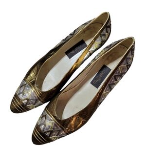 Sesto Meucci Vintage Italian Leather Pumps 10